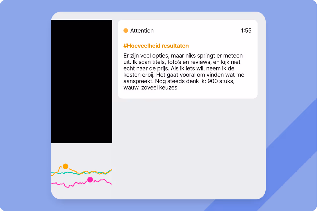Neurofeedback with tags