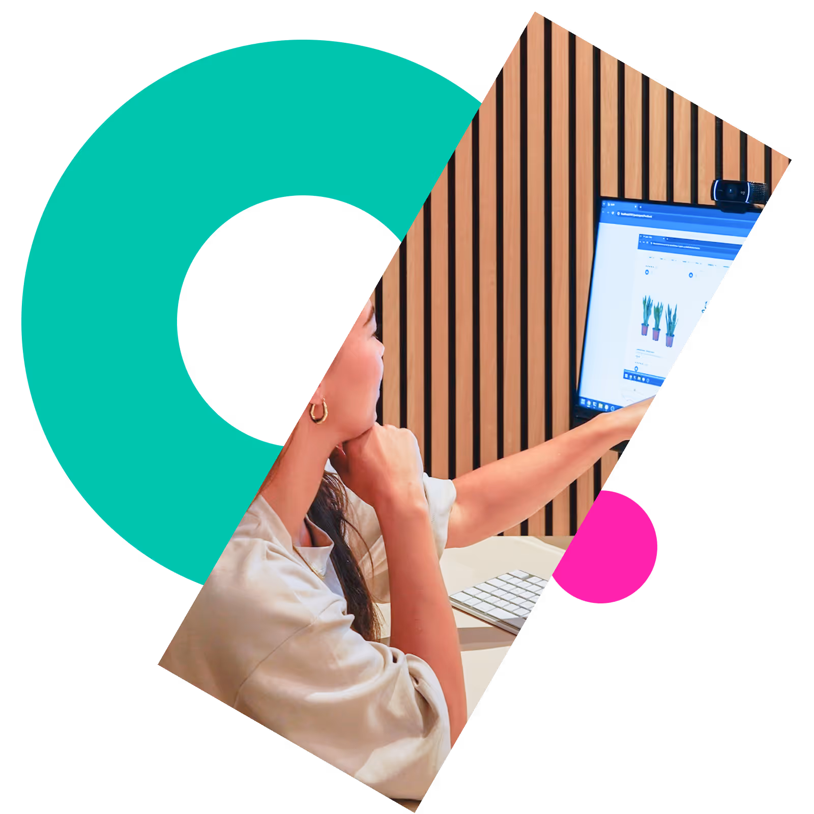 Deelnemer doet mee aan Neuro UX Benchmark onderzoek